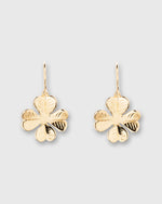 Load image into Gallery viewer, Clover Earrings in Gold
