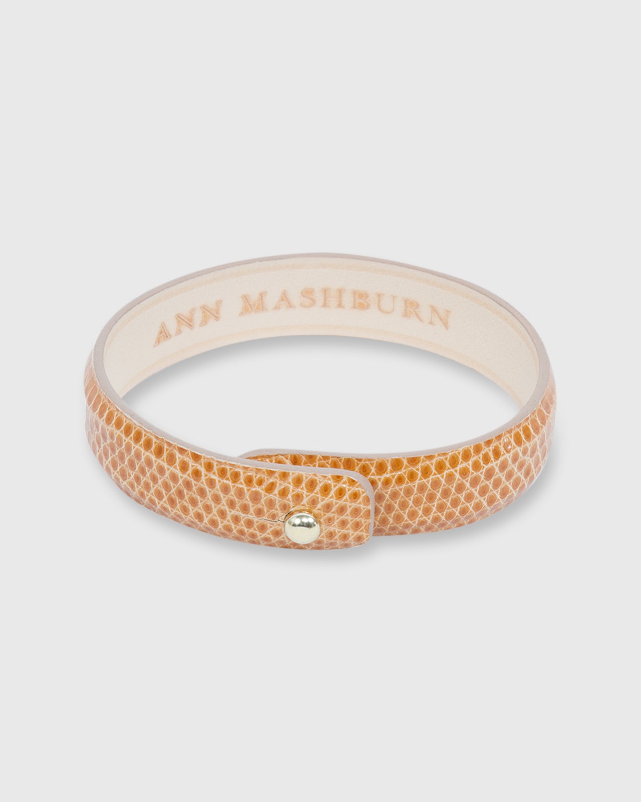 0.5" Lizard Cuff Bracelet Buttercup