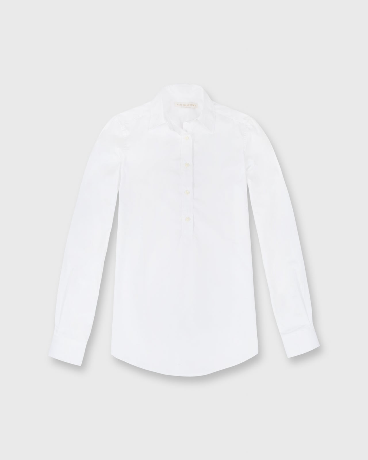 Tomboy Popover Shirt White Poplin