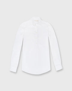 Tomboy Popover Shirt White Poplin