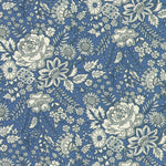 Load image into Gallery viewer, Made-to-Order Fabric in Blue/White Picot Liberty Fabric
