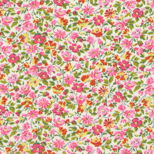 Made-to-Order Fabric in Pink/Green Hannah Rose Liberty Fabric