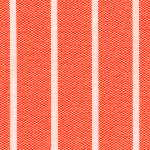 Made-to-Measure Shirt in Dayglow Orange Wide Stripe Oxford
