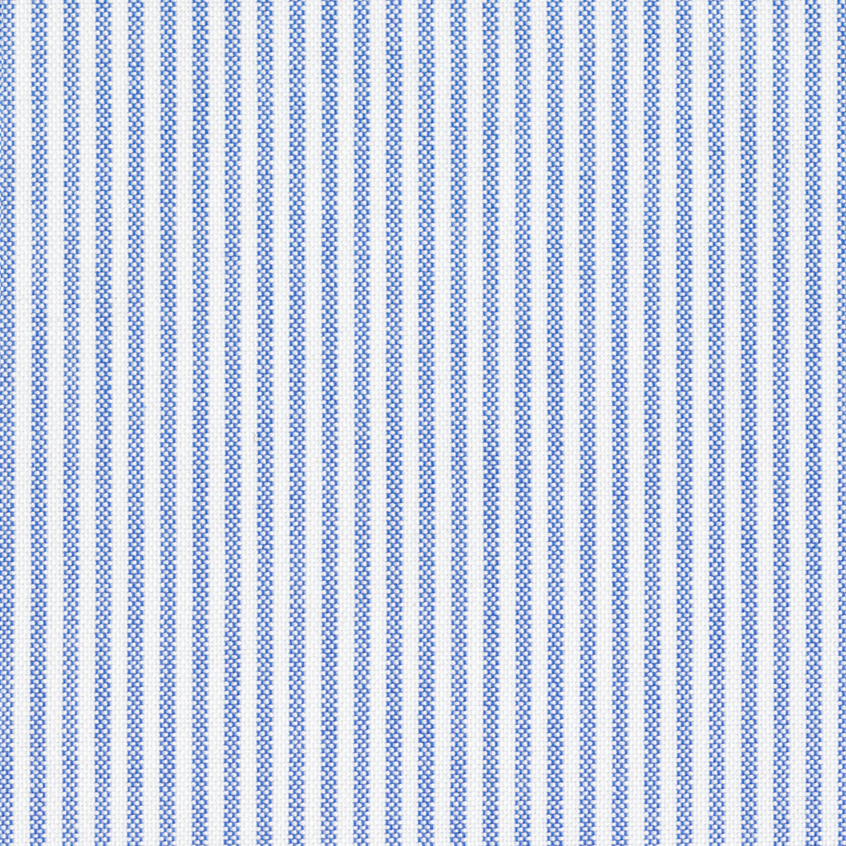 Made-to-Order Fabric in Blue University Stripe Oxford