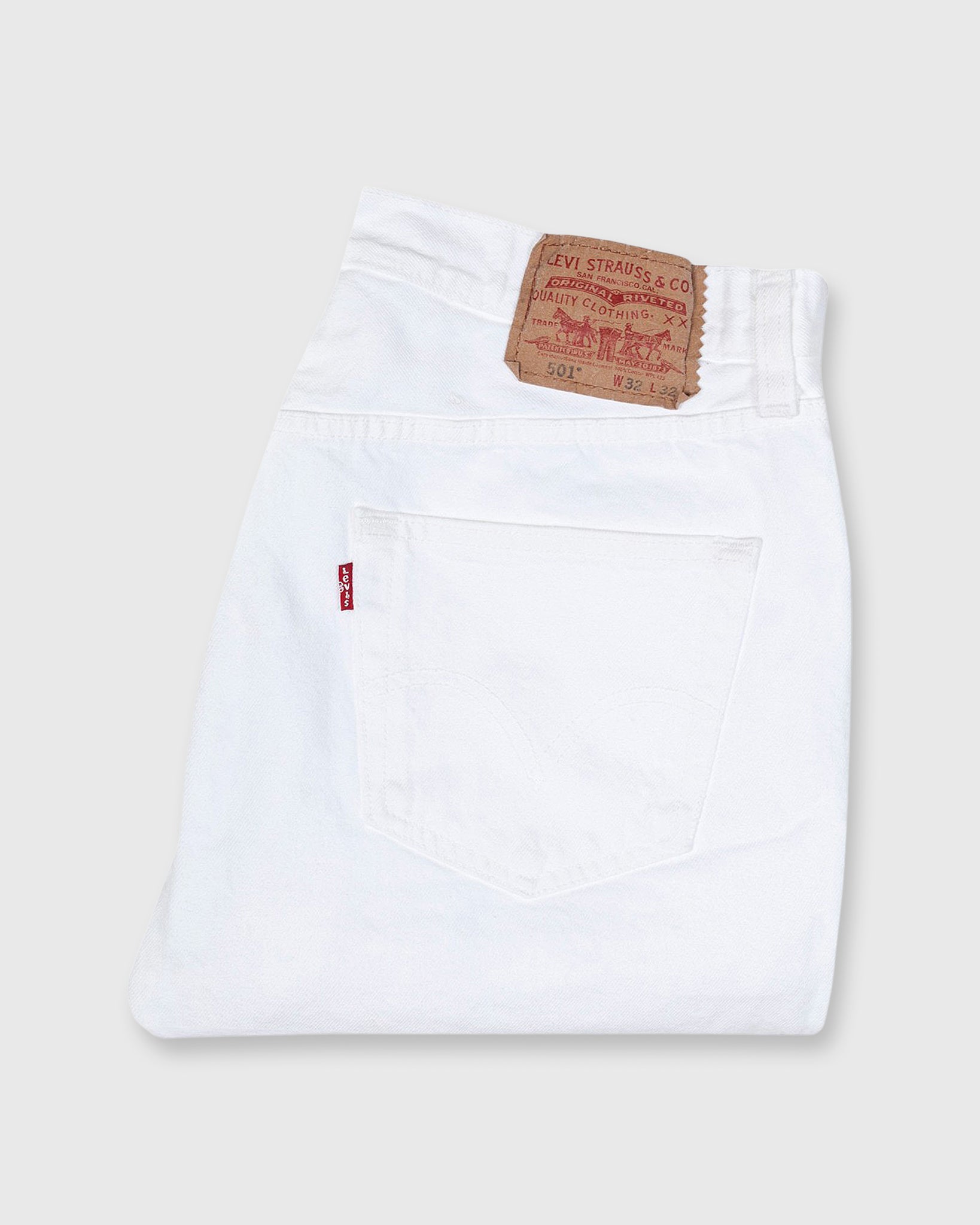 501® Jean in White | Shop Sid Mashburn