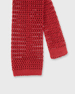 Load image into Gallery viewer, Silk Knit Tie in Red
