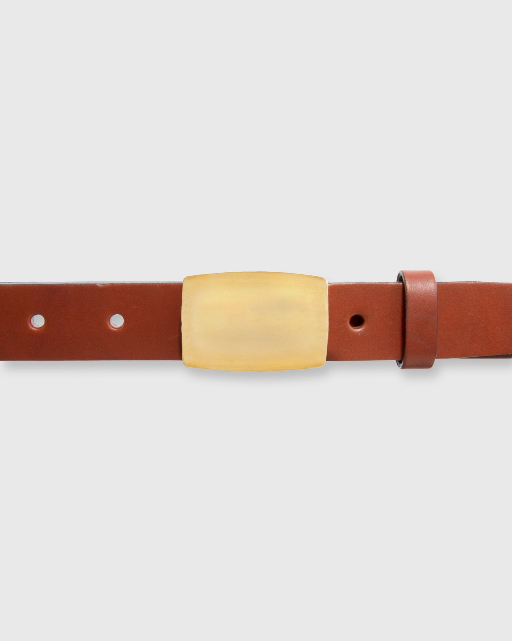 Plaque Belt Buckle in Brass
