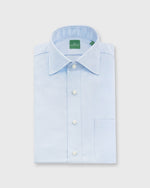 Load image into Gallery viewer, Spread Collar Dress Shirt Sky Blue Roxford
