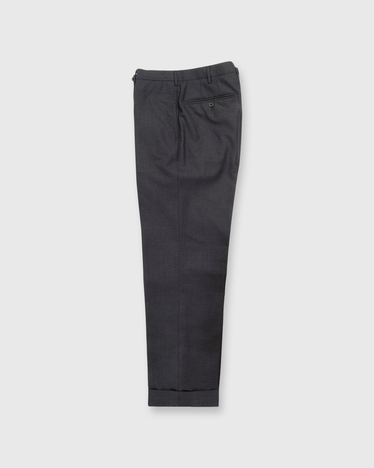 Dress Trouser Charcoal Lightweight Twill
