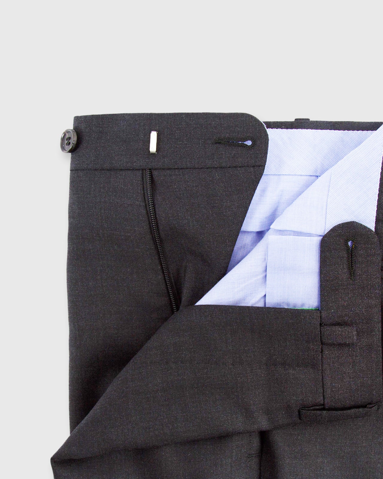 Dress Trouser Charcoal Lightweight Twill