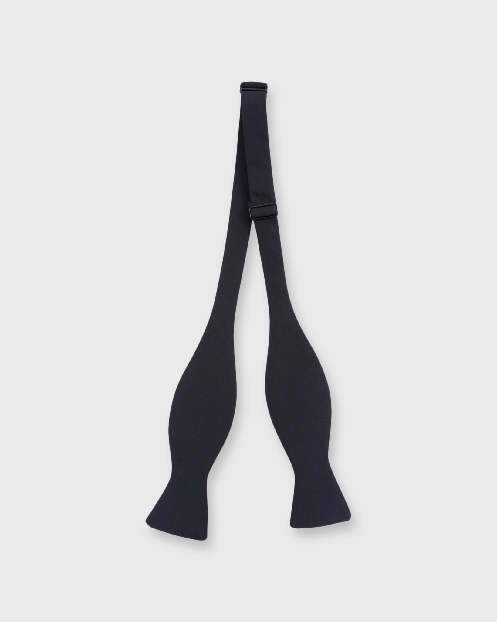 Formal Bow Tie Navy Silk Faille