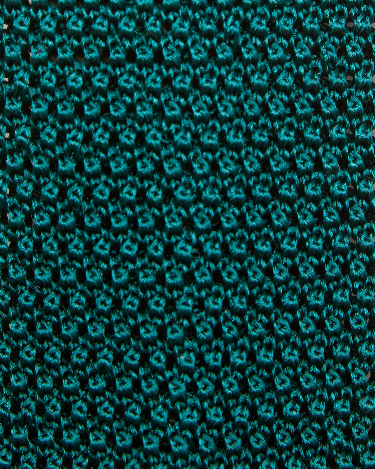 Silk Knit Tie in Spruce