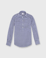 Load image into Gallery viewer, Tomboy Popover Shirt Navy Gingham Poplin
