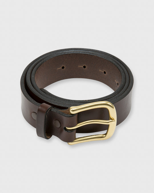 1.25" Belt Chocolate Oil Pull-Up