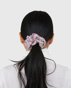 Large Scrunchie Pink Betsy Ann Liberty Fabric