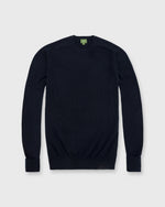 Load image into Gallery viewer, Classic Crewneck Sweater Navy Cashmere

