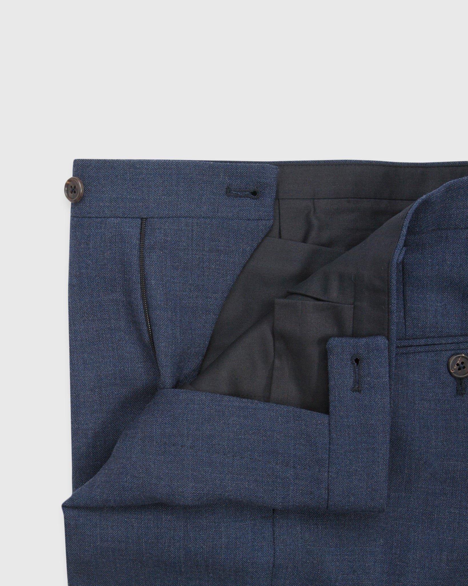 Kincaid No. 3 Suit in Air Force Blue High-Twist | Shop Sid Mashburn