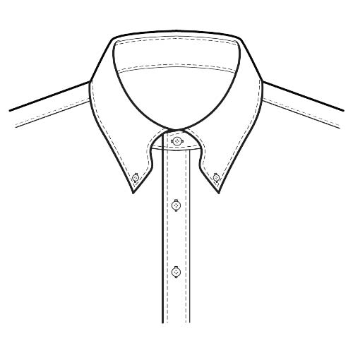 Button Down Collar